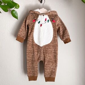 KIDS: Carters Baby Reindeer Jumpsuit